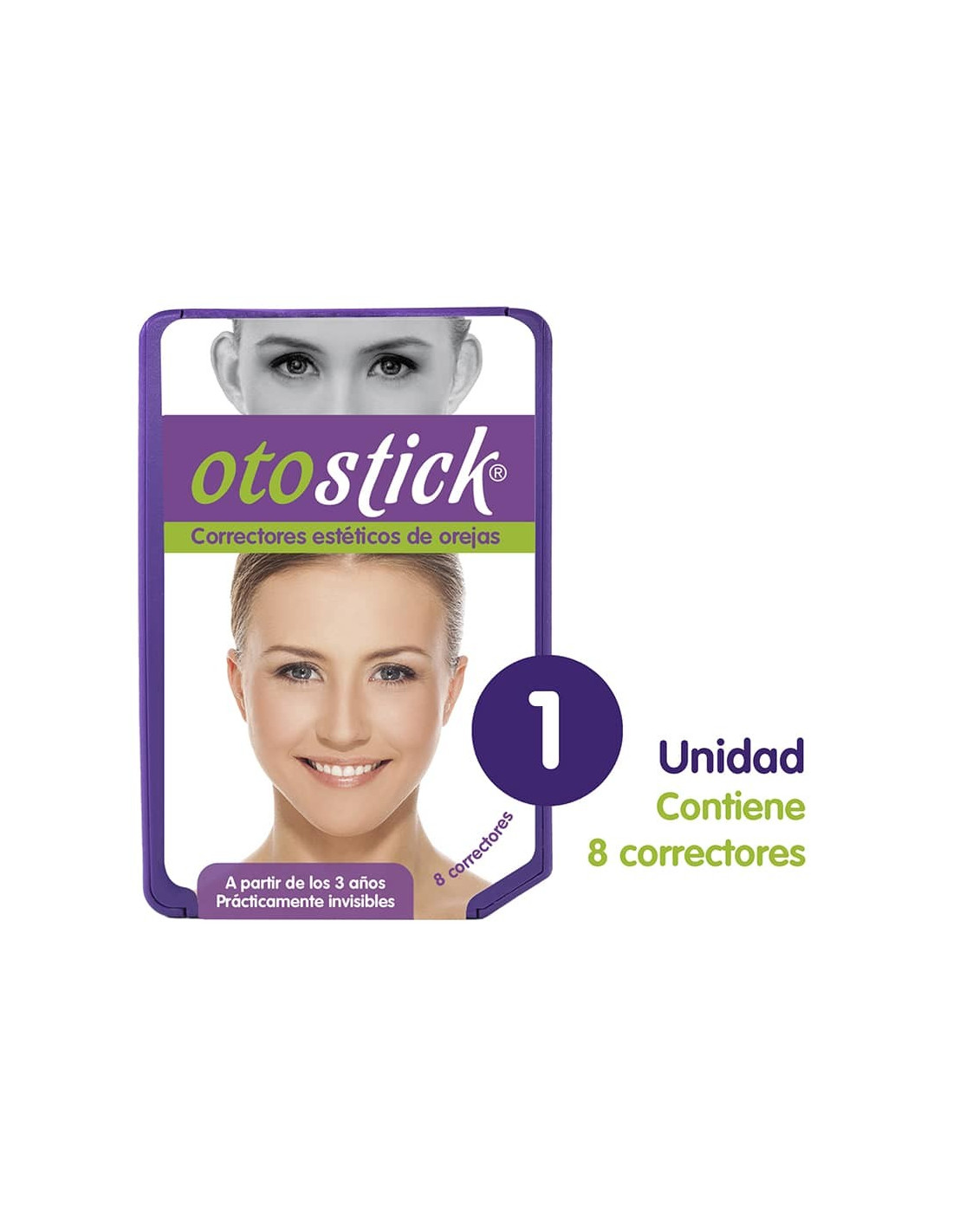 Otostick - Corrector cosmetico discreto de Orejas Sobresalientes de 8 Unidades - Productos Correctivos Para El Cuidado de Las Orejas Sin Cirugia A