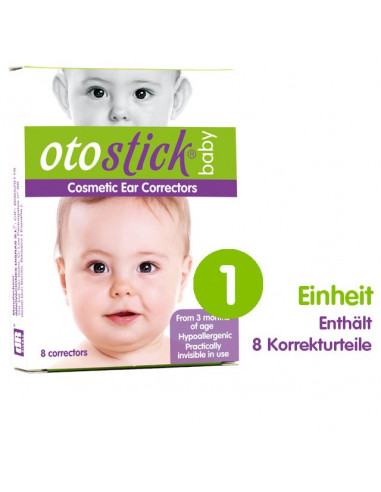 Otostick Baby Ear Corrector and Ear Protection Cap, Orthopedic for
