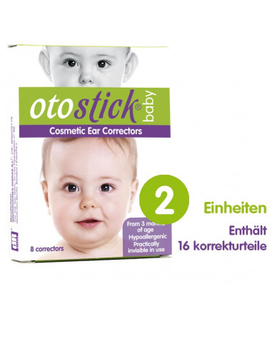 Otostick | Cosmetic Ear corrector | It Contains 8 Correctors | From 3 Years  of Age