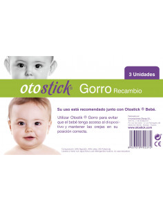 otostick - OtoTip: Once Otostick is placed, apply gentle pressure